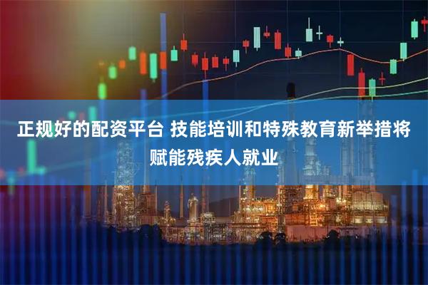 正规好的配资平台 技能培训和特殊教育新举措将赋能残疾人就业